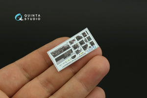 Quinta Studio QD48280 F/A-18C late 3D-Printed &amp;amp; coloured Interior on decal paper (HobbyBoss) 1/48 – immagine 8