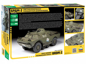Zvezda 3638 Soviet Armored Reconnaissance Vehicle BDRM-2 1/35 – imagen 2