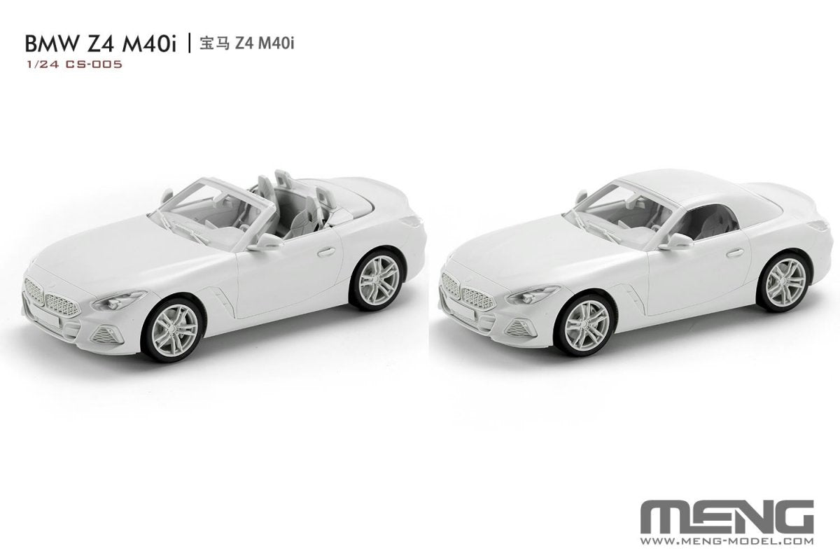 Meng Model CS-005 BMW Z4 M40i 1/24 – immagine 3