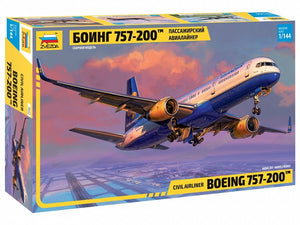 Zvezda 7032 Avion de ligne civil Boeing 757-200 1/144