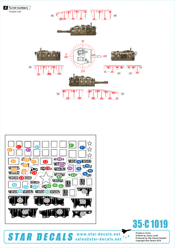 Star Decals 35-C1019 RMASG Centaurs 1/35 – Bild 2