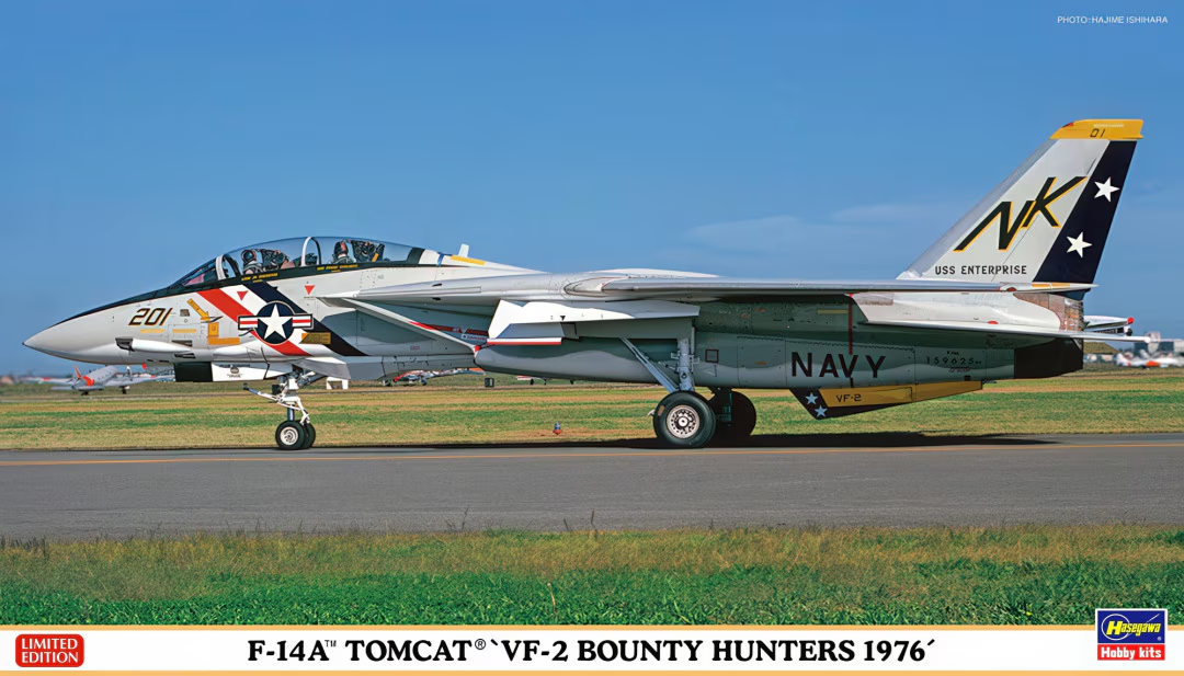 Hasegawa 02491 F-14A Tomcat `VF-2 Bounty Hunters 1976´ 1/72