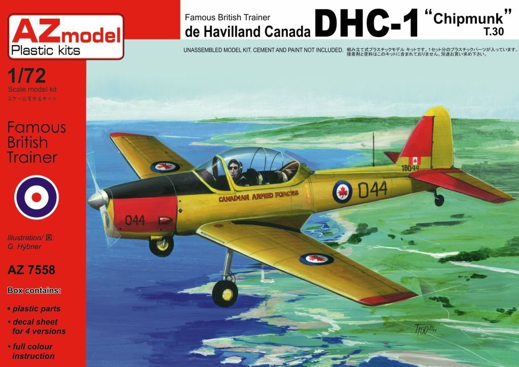 AZmodel AZ7558 DHC-1 Chipmunk T.30 1/72