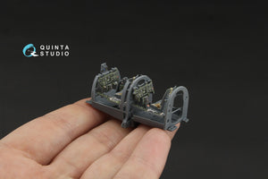 Quinta Studio QD48611 A6M2-K Zero 3D-Printed &amp;amp; coloured Interior on decal paper (Eduard) 1/48 – zdjęcie 8