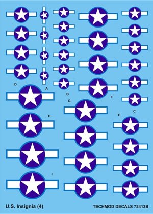 Techmod 72413 - US Insignia (1/72)