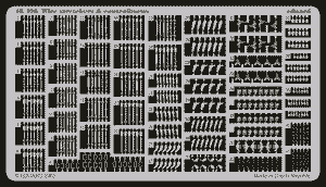 Eduard 48406 Wire Stretchers &amp;amp; Controlhorns 1/48