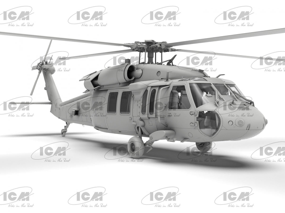 ICM 48361 UH-60A Black Hawk US Military Transport Helicopter 1/48 – immagine 5