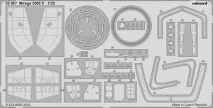 Eduard 32967 Mirage 2000 C for KITTY HAWK 1/32 – zdjęcie 2