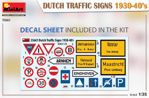 MiniArt 35661 DUTCH TRAFFIC SIGNS 1930-40’s 1/35 – Bild 2