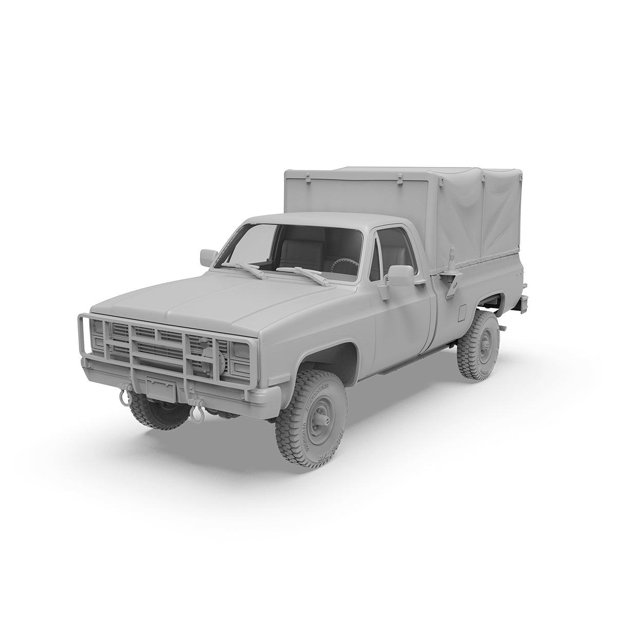 AK Interactive AK35031 M1008 TROOP CARRIER WITH TARP 1/35 – Bild 8