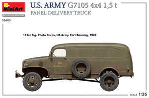 MiniArt 35405 U.S. ARMY G7105 4х4 1,5 t PANEL DELIVERY TRUCK 1/35 – zdjęcie 8