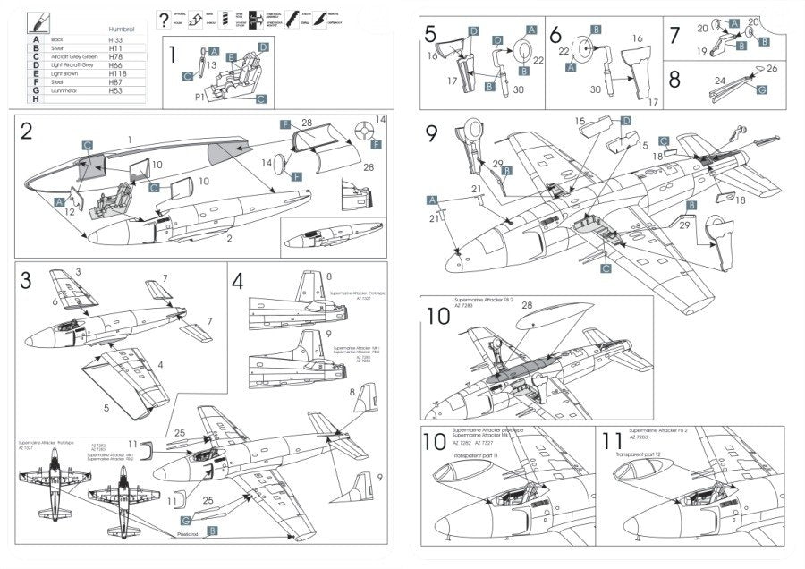 AZ Model AZ7327 Attacker Prototype 1/72 – immagine 4