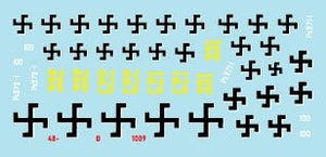 Star Decals 48-B1009 Finland WW2 # 1. KV-1E and ISU-152 heavy tanks 1/48 – immagine 3