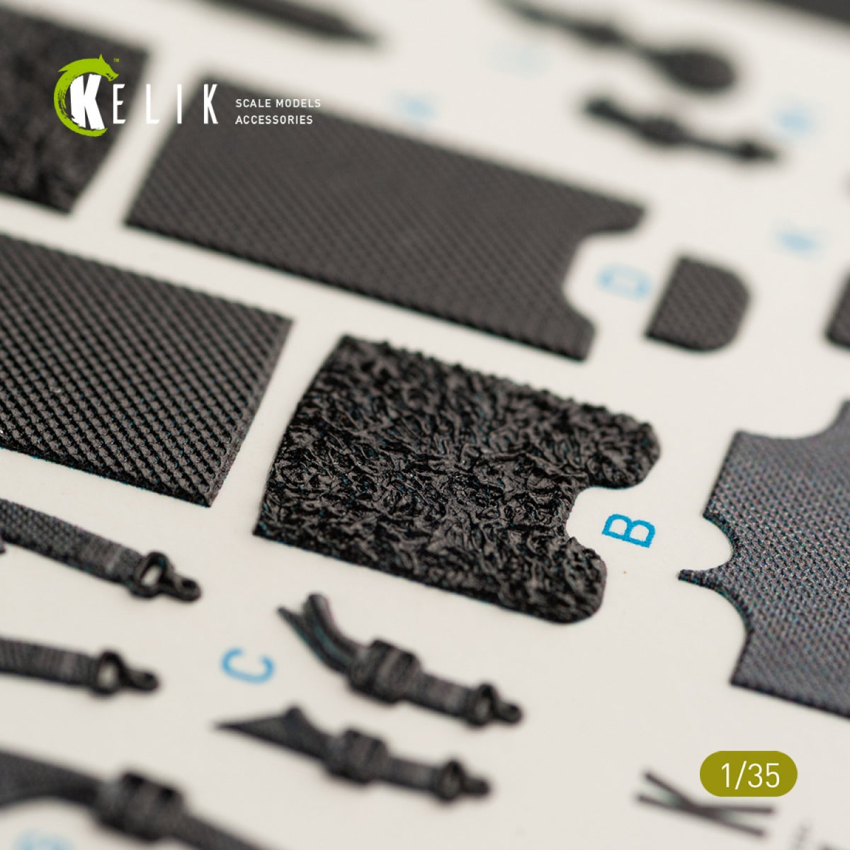 KELIK K35013 SH-60B INTERIOR 3D DECALS FOR KITTY HAWK KIT 1/35 – immagine 7