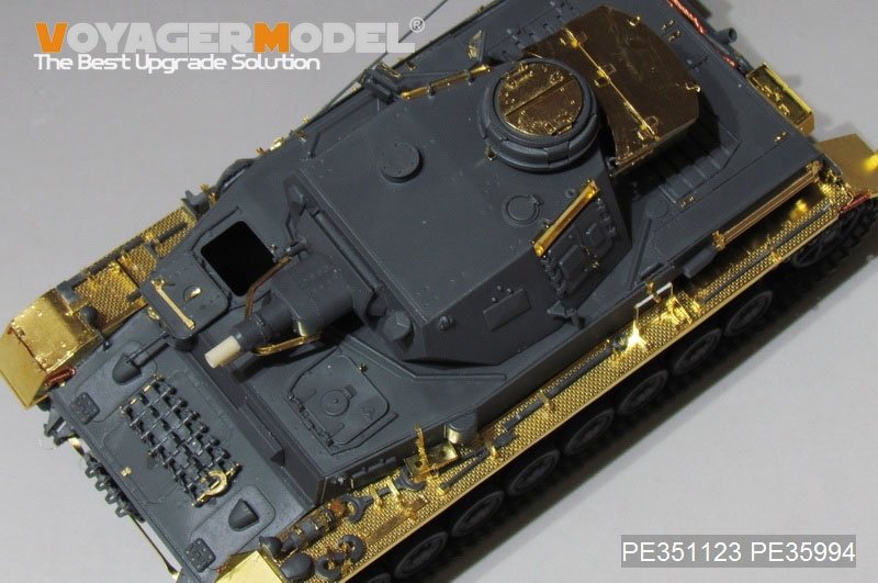 Voyager Model PE351123A WWII German Pz.Kpfw.IV Ausf.F1 Basic（A ver without included Ammo）（For TAMIYA 35374） 1/35 – zdjęcie 2