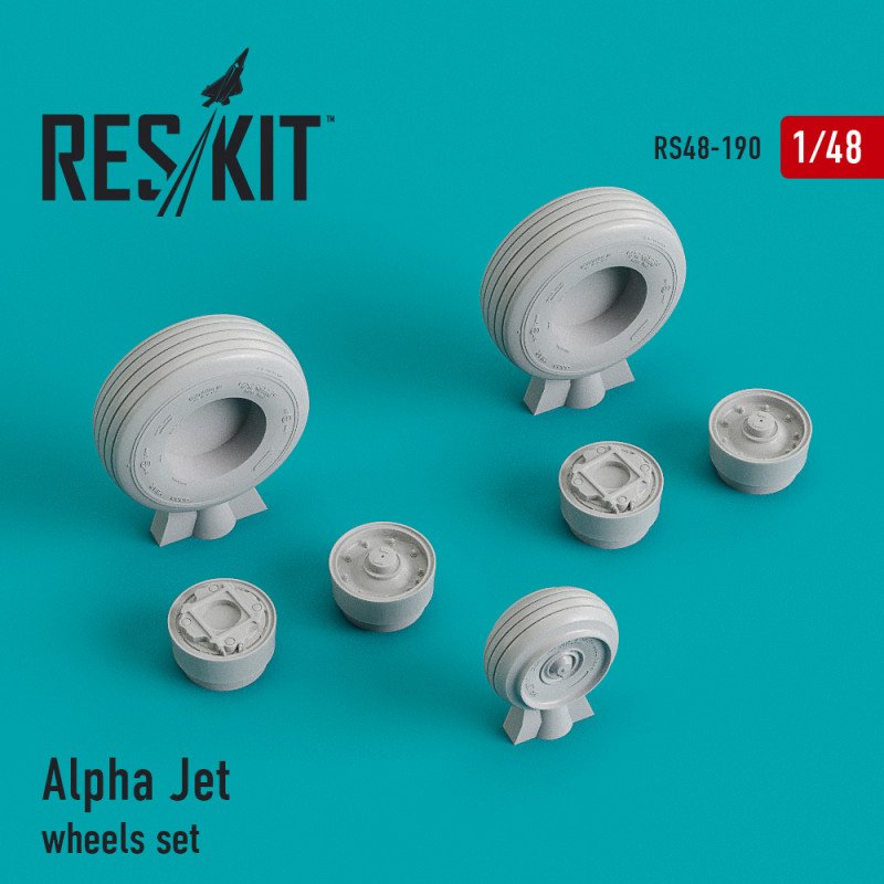 RESKIT RS48-0190 Alpha Jet wheels set 1/48