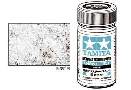 Tamiya 87119 Diorama Texture Paint (Snow Effect, White)