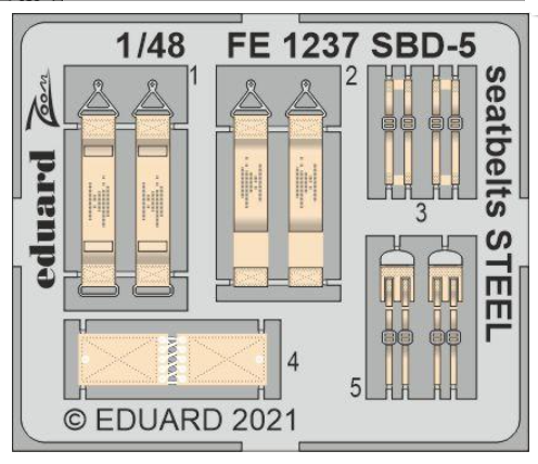 Eduard BIG49314 SBD-5 REVELL 1/48 – imagen 3