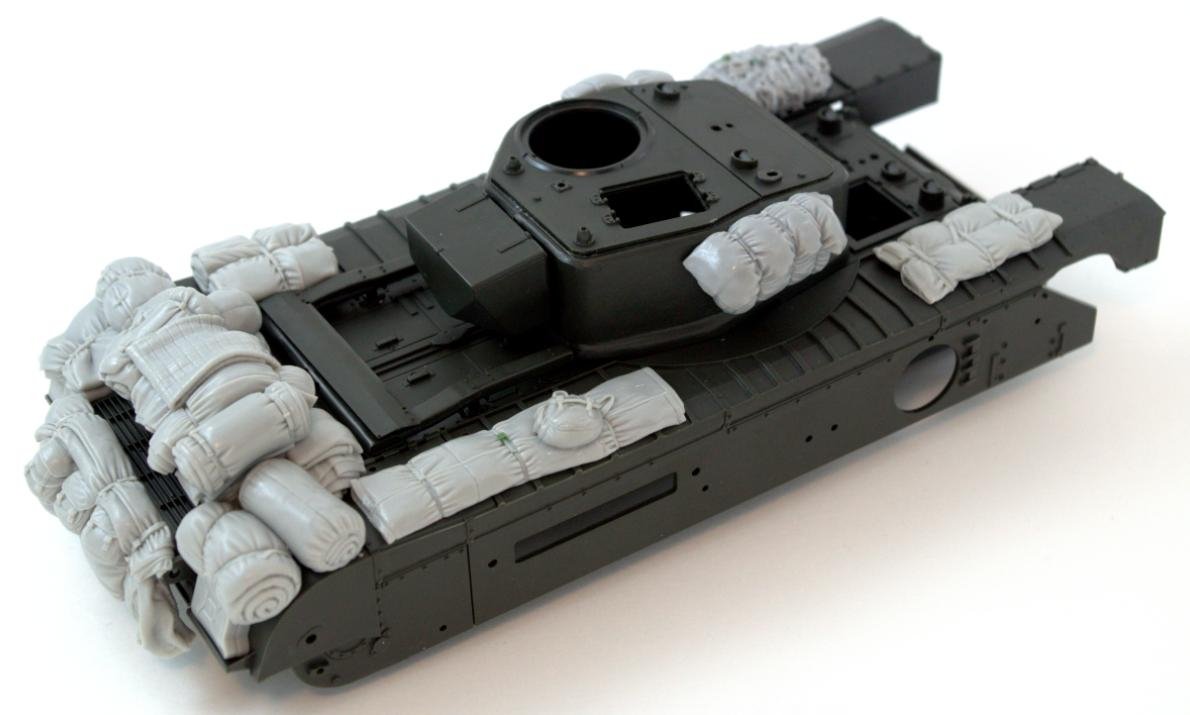 Ensemble de rangement Panzer Art RE35-579 pour MkIV « Churchill » (kit Tamiya) 1/35 – image 3
