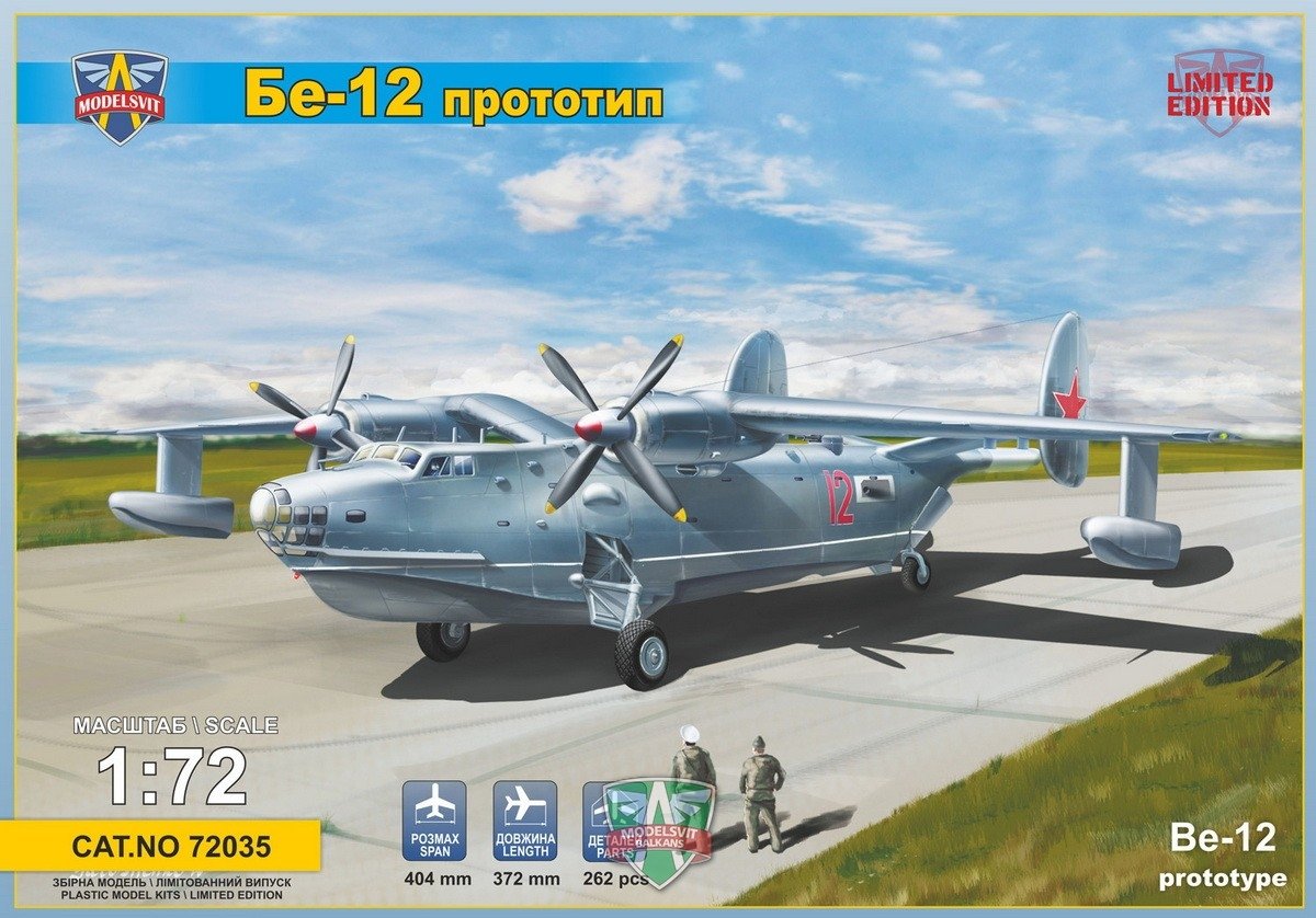 Modelsvit 72035 Beriev Be-12 "Prototype" flying boat 1/72