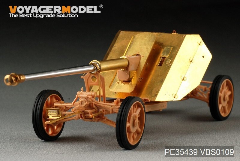 Voyager Model PE35439 WWII German 88cm Panzerjagerkanone PaK43 for Trumpeter 02308 1/35 – immagine 9