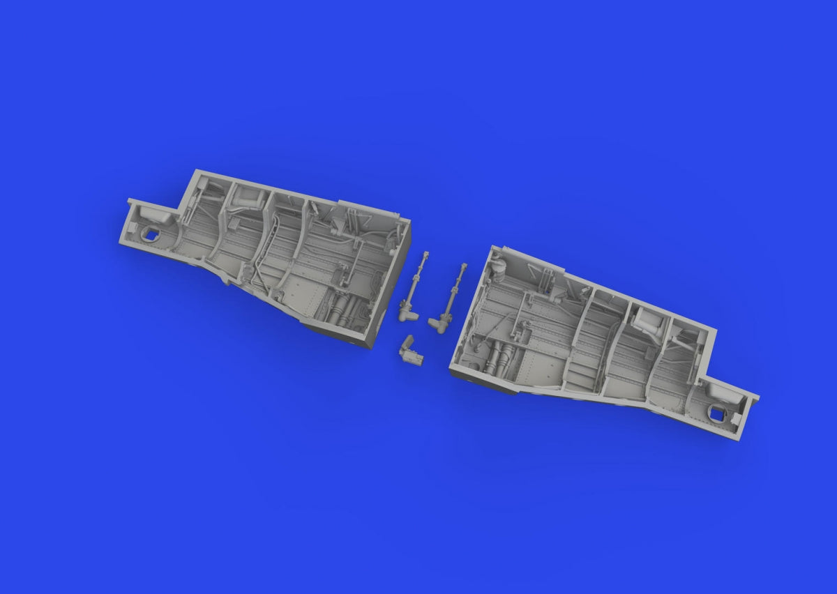 Eduard 6481010 P-51B/ C wheel bay PRINT EDUARD 1/48 – immagine 3