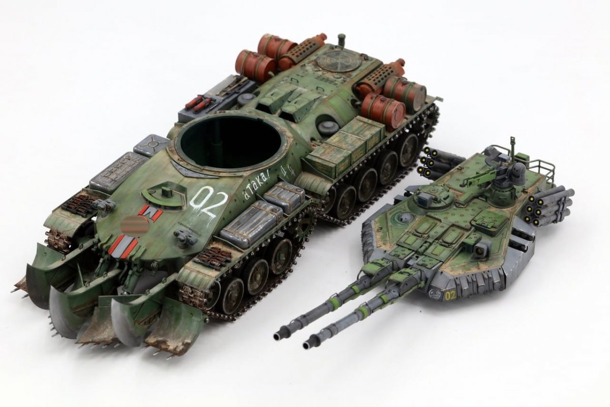 Border Model BC-001 Apocalypse Tank 1/35 – imagen 2
