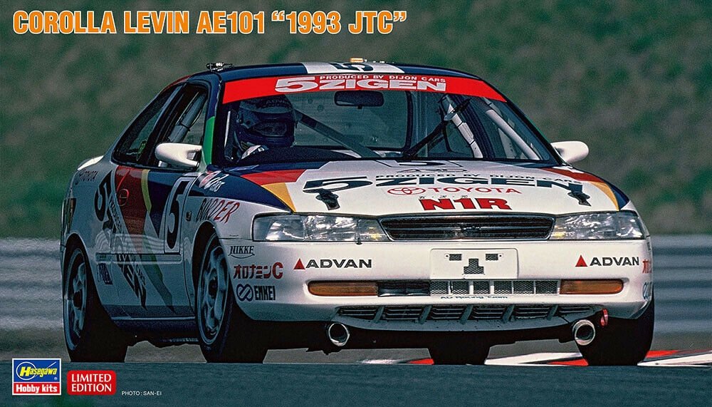 Hasegawa 20417 Corolle Levin AE101 "1993 JTC" 1/24