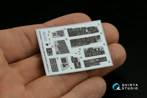 Intérieur imprimé en 3D et coloré sur papier décalcomanie (Meng) pour F-4G (Quinta Studio QD+48341) (avec pièces en résine imprimées en 3D) 1/48 – image 6