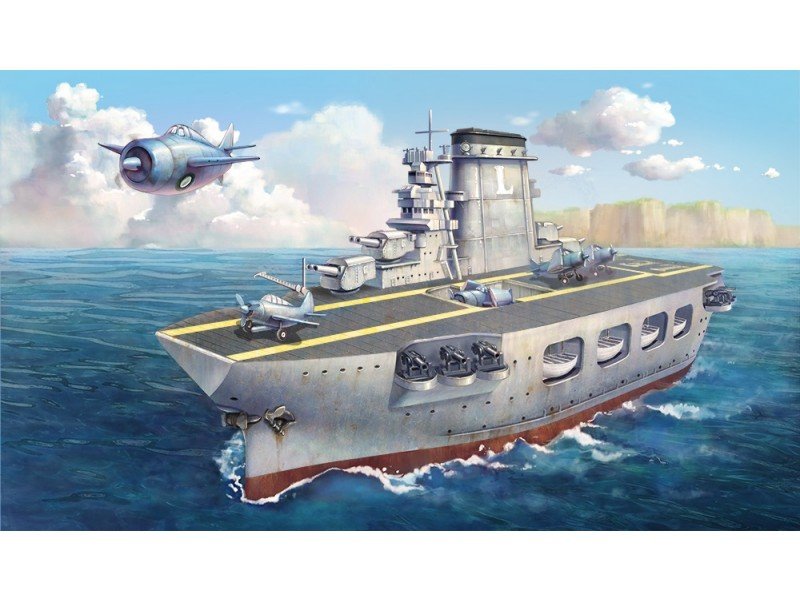 Meng Model WB-001 Warship builder Aircraft carrier Lexington – Bild 2