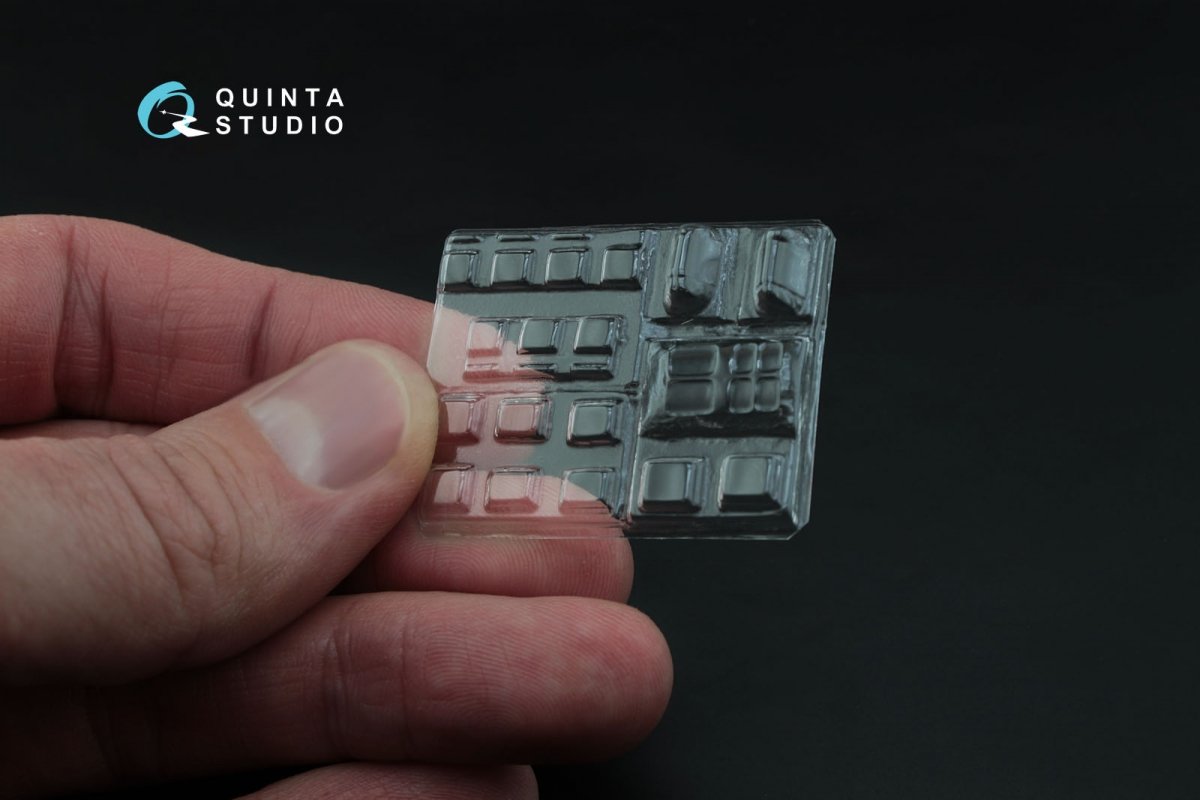 Quinta Studio QC72005 Pe-8 vacuformed clear canopy (for 7264 Zvezda kit) 1/72 – immagine 5