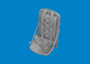 Eduard 6481041 P-51B/ C seat w/ integral belts Type 3 PRINT EDUARD 1/48 – immagine 3