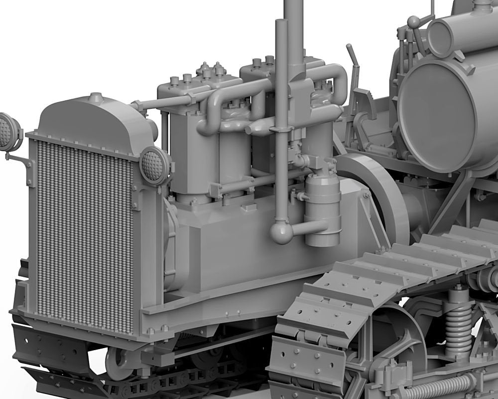 Thunder Model 35400 Russian ChTZ S60 Stalinetz 1/35 – Bild 18