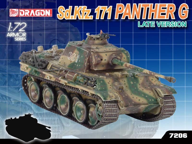 Dragon 7206 Panther G Late 1/72 – zdjęcie 6