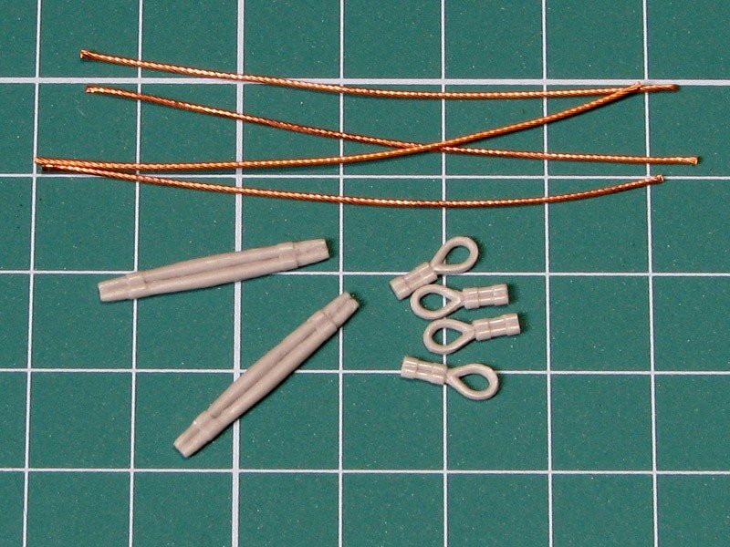 Eureka XXL ER-3546 Towing cable for Mark IV for WWII British Tanks and SPGs 1/35 – Bild 7