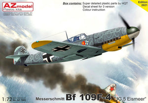 AZ Model AZ7685 Bf 109F-4 “JG.5 Eismeer” 1/72