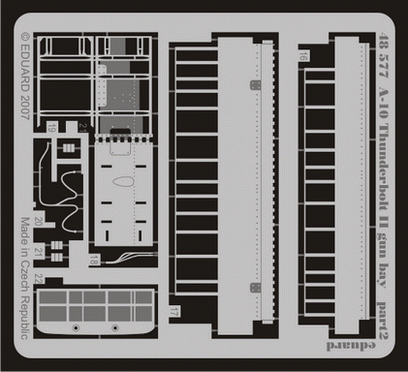Eduard 48577 A-10 gun bay 1/48 (HOBBY BOSS)