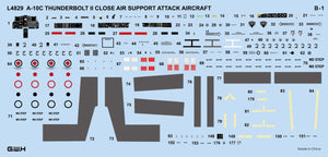 Great Wall Hobby L4829 A-10C THUNDERBOLT II 1/48 – immagine 6