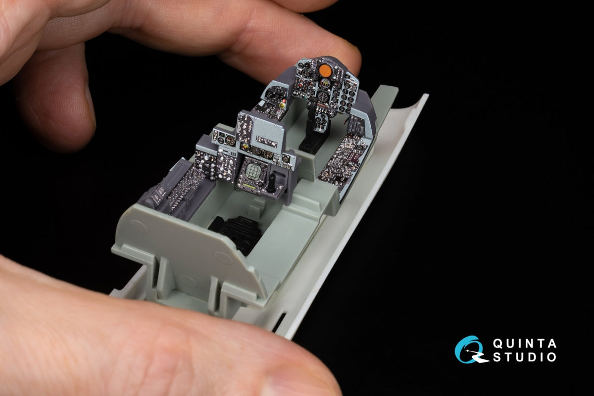 Quinta Studio QDS+48485 F-4B Phantom II 3D-Printed &amp;amp; coloured Interior on decal paper (Academy) (Small version) (with 3D-printed resin parts) 1/48 – imagen 14