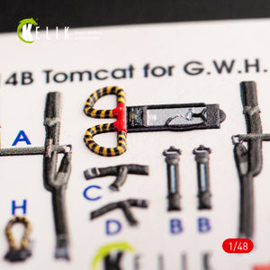 KELIK K48066 F-14B TOMCAT INTERIOR 3D DECALS FOR GWH KIT 1/48 – zdjęcie 7