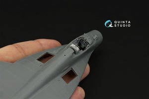 Quinta Studio QD72072 MiG-29A NATO 3D-Printed &amp;amp; coloured Interior on decal paper (GWH) 1/72 – immagine 3