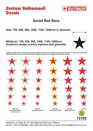 Techmod 72102 - Russian Stars 1/72 – Bild 2