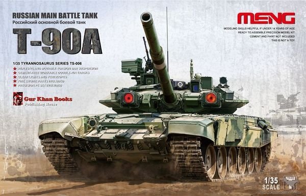 Meng Model TS-006 Russian Main Battle Tank T-90 1/35