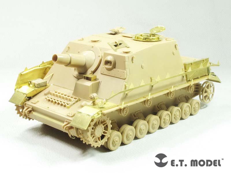 E.T. Model E35-265 WWII German Stu.Pz.IV&amp;quot;Brummbar&amp;quot; Schurzens（Late Production) Tamiya 35353 1/35 – immagine 2