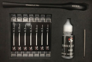 Graveur de ligne de rechange pour modèle de bordure BD0052 - Ensemble noir – image 2