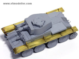 E.T. Model EA35-004 WWII German Pz.Kpfw.38(t) Fender For DRAGON Kit 1/35 – imagen 4