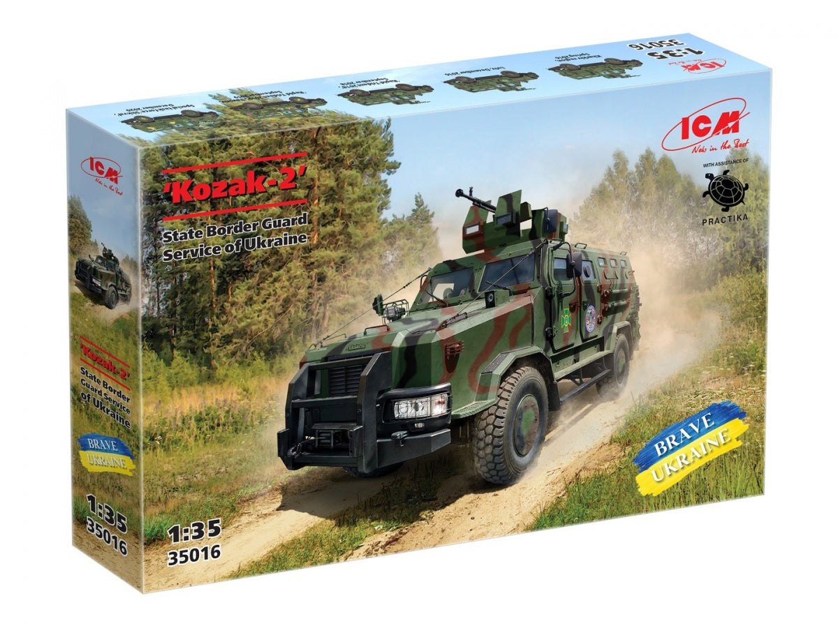 ICM 35016 Kozak-2 State Border Guard Service of Ukraine 1/35 – immagine 2