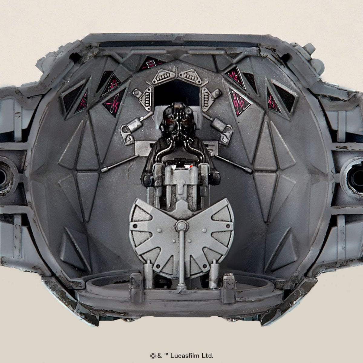 Revell 01212 Bandai Tie Interceptor 1/72 – image 6