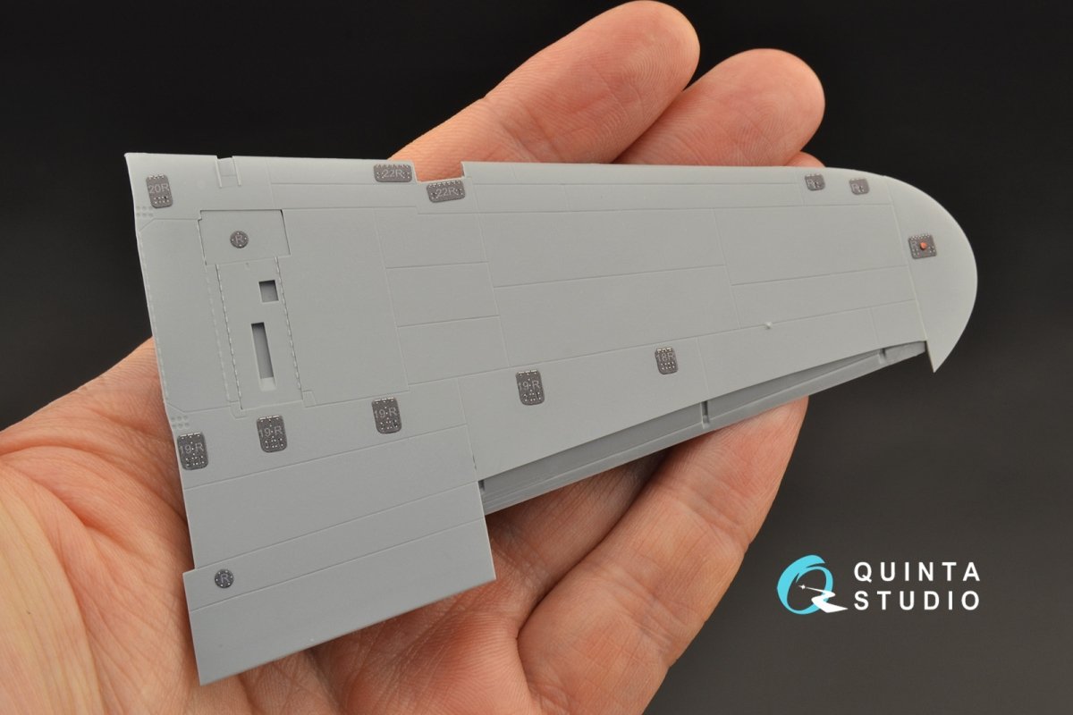 Quinta Studio QP48005 IL-2 (single seater) lights, hatches and panels (Zvezda) 1/48 – immagine 2