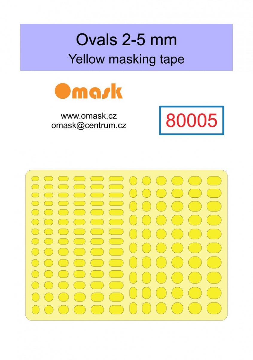 Omask X8002 Ensemble universel 2 - masque jaune (80003, 80004, 80005, 80006, 80009) – image 5
